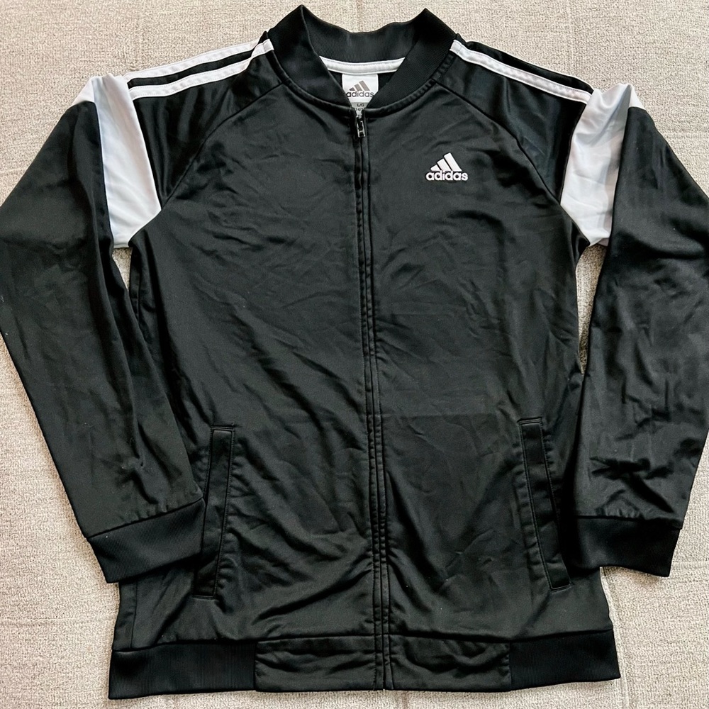 YOUTH Adidas Track Jacket, Sz L(14/16)